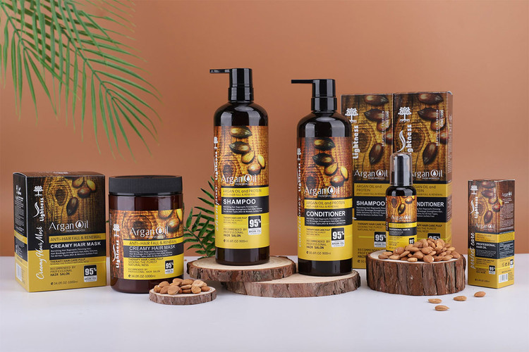 پک کامل مو شامپو و روغن و ماسک مو لایتنس پنج ستاره اصلی اسلواکی