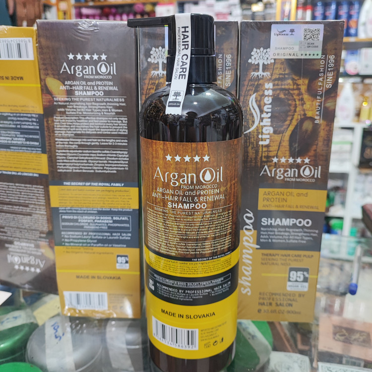 پک کامل مو شامپو و روغن و ماسک مو لایتنس پنج ستاره اصلی اسلواکی
