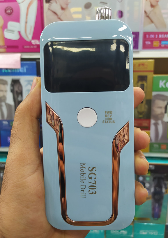 سوهان برقی ناخن حرفه ای موبایلی مدل SG703