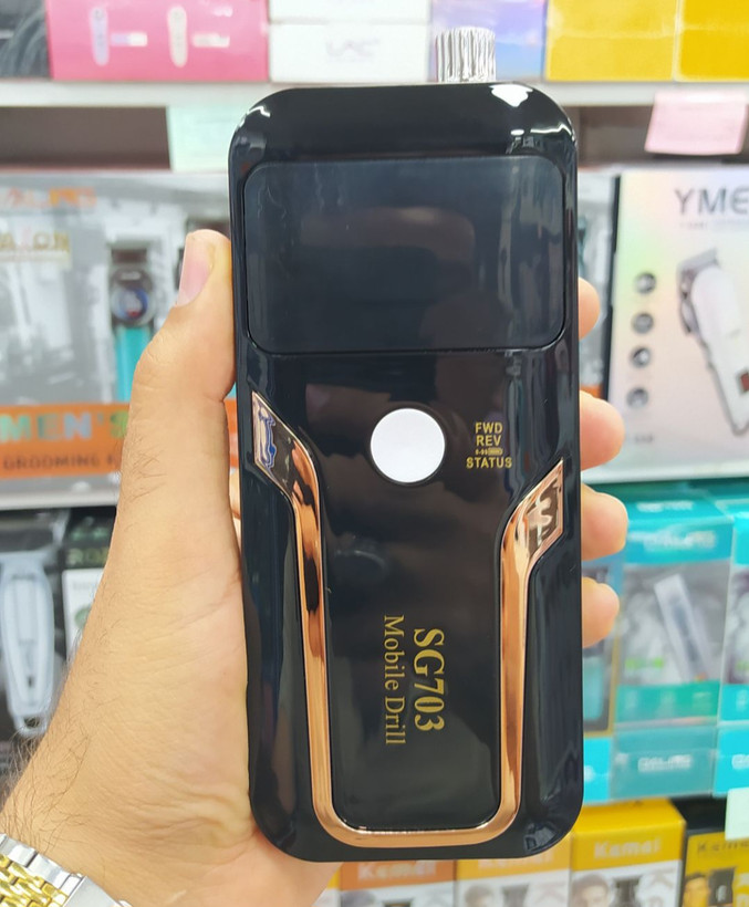 سوهان برقی ناخن حرفه ای موبایلی مدل SG703